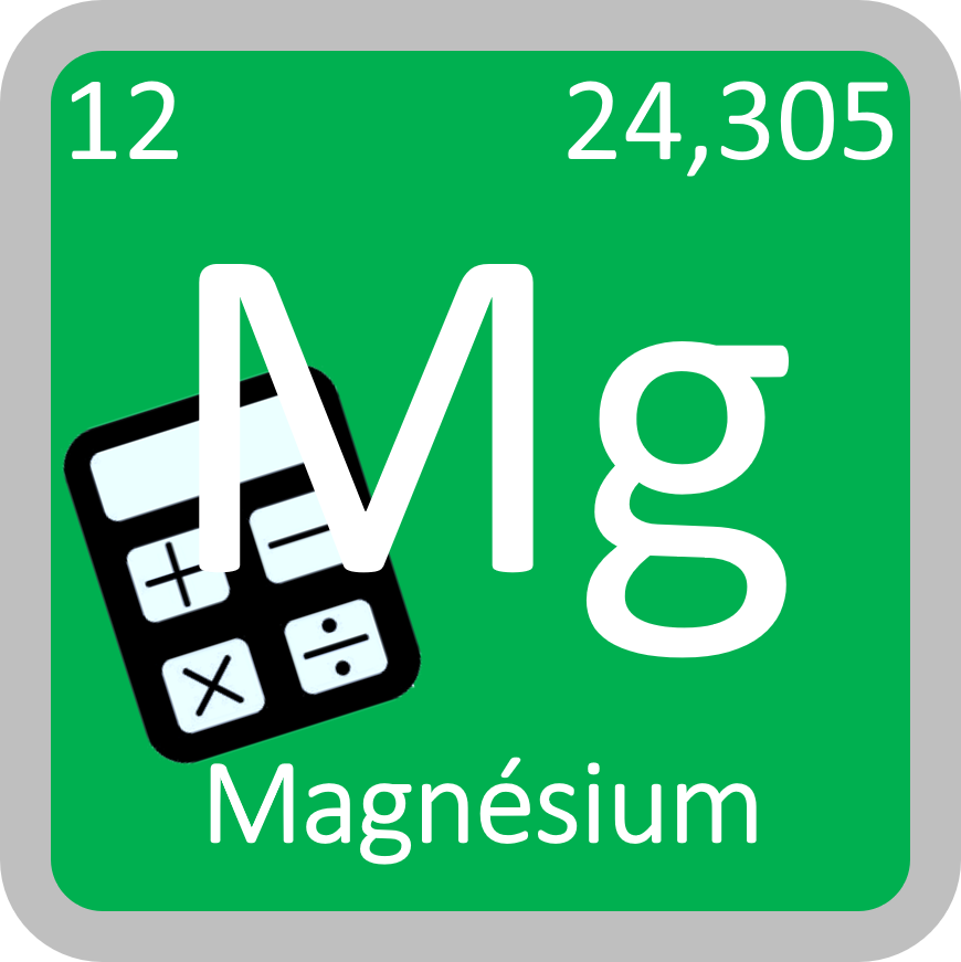 Calculateur Magnésium
